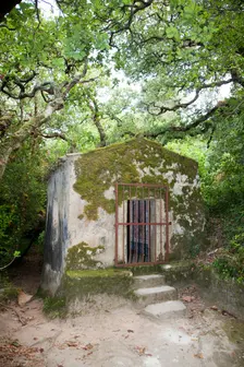 A small house in the garden of Capuchos Convent, Sintra, Portugal, 2009. Creator: Samuel Magal