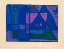A small room in Venice, 1933. Creator: Paul Klee