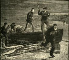 A Smuggling Expedition 1881. Creator: Unknown