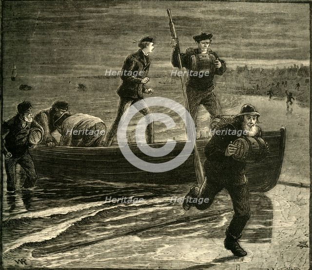 'A Smuggling Expedition', 1881. Creator: Unknown.