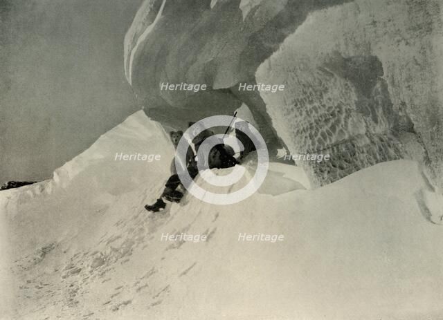 'A Snow Cornice', c1908, (1909).  Artist: Unknown.