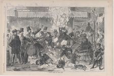 A Snow Slide in the City (Harper's Weekly, Vol. IV), January 14, 1860. Creator: Unknown