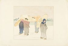 A Snowy Day, 1901. Creator: Helen Hyde