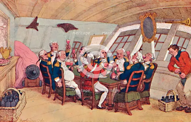 'A Snug Cabin', c1810, (1904). Artist: Thomas Rowlandson.