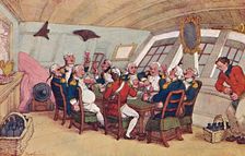 A Snug Cabin c1810, (1904). Artist: Thomas Rowlandson