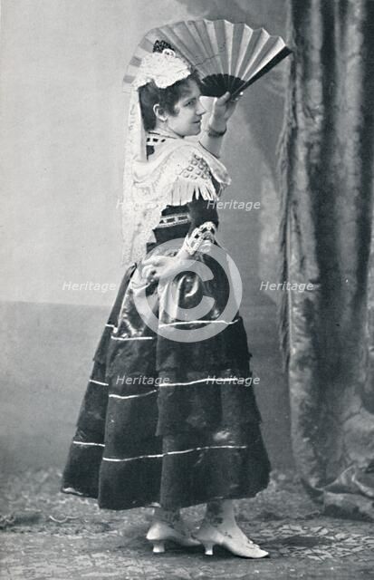 A Spanish dancer, 1912. Artist: Unknown.