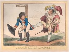 A Spanish Pass-Port to France!!, September 12, 1808., September 12, 1808. Creator: Thomas Rowlandson