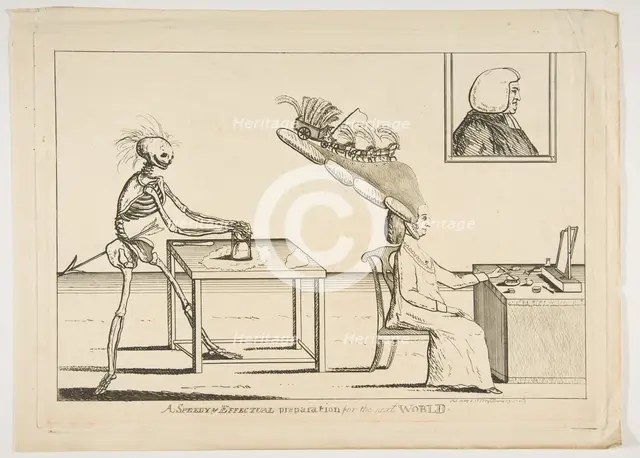 A Speedy & Effectual Preparation for the Next World, May 1, 1777. Creator: Matthew Darly.