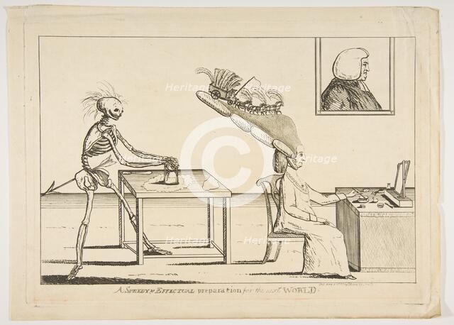 A Speedy & Effectual Preparation for the Next World, May 1, 1777. Creator: Matthew Darly.