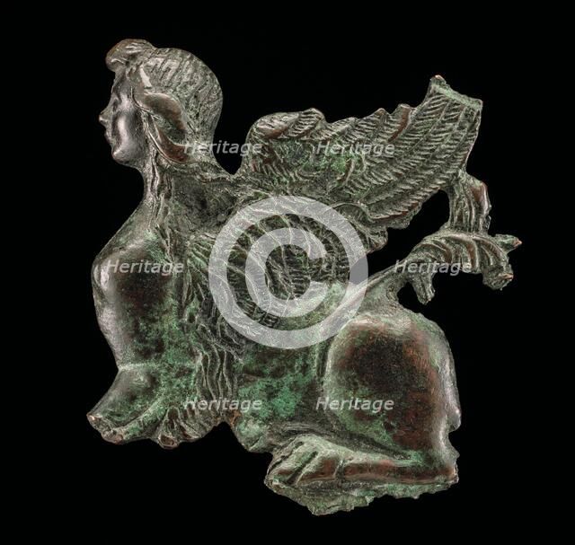 A Sphinx to Left, 15th century. Creator: Unknown.