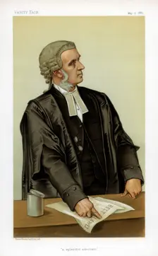 A Splendid Advocate 1883. Artist: Verheyden