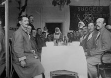 A spread in Nova Scotia ward, Le Touquet, between 1914 and c1915. Creator: Bain News Service