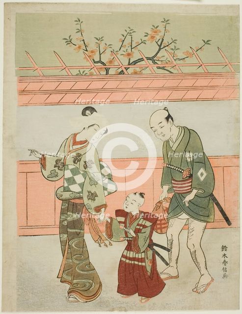 A Spring Outing, c. 1768. Creator: Suzuki Harunobu.