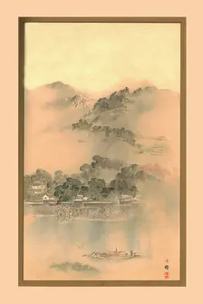A Spring Morning on the River Yodo c1870, (1886). Artist: Wilhelm Greve