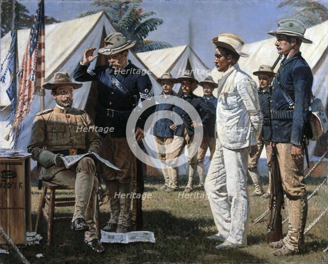 A spy, 1901. Artist: Vereshchagin, Vasili Vasilyevich (1842-1904)