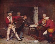 A Spy in the Camp c1890, (c1915). Artist: John Seymour Lucas