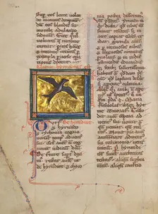 A Swallow; Bestiary, about 1270. Creator: Unknown