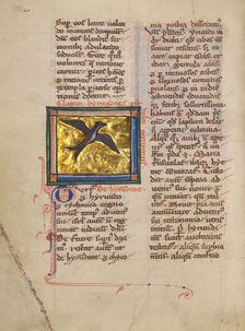 A Swallow; Bestiary, about 1270. Creator: Unknown