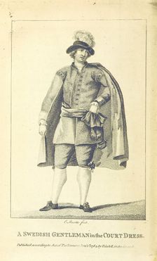 A Swedish Gentleman in the Court Dress, 1802. Creator: Louis Charles Ruotte