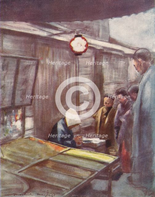 'A Sweet-Stuff Stall', c1887, (1901). Artist: Mortimer L Menpes.