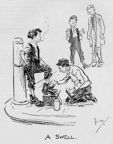 A Swell c1896, (1897). Artist: Philip William May