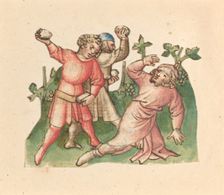 A Stoning, c. 1420/1430. Creator: Unknown
