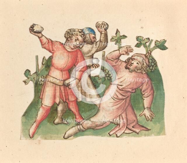 A Stoning, c. 1420/1430. Creator: Unknown.