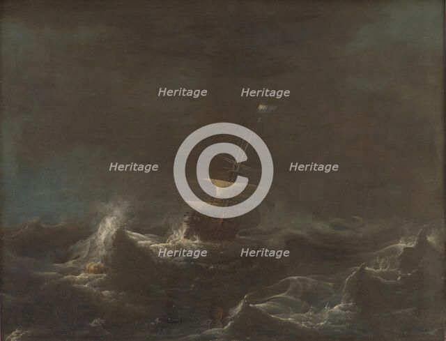 A Storm, 1646-1708. Creator: Ludolf Backhuysen I.