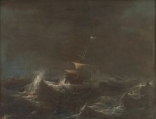 A Storm, 1646-1708. Creator: Ludolf Backhuysen I