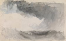 A storm at sea. Artist: Turner, Joseph Mallord William (1775-1851)
