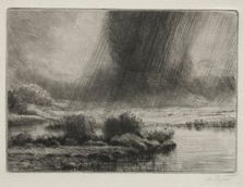 A Storm. Creator: Alphonse Legros (French, 1837-1911)