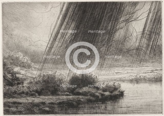 A Storm. Creator: Alphonse Legros (French, 1837-1911).