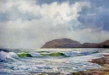 A Stormy Day near Llandudno Wales, 1924-1926. Artist: FC Varley
