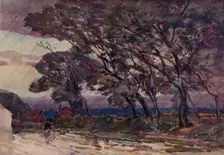 A Stormy Evening c1890. Artist: Alfred Edward East