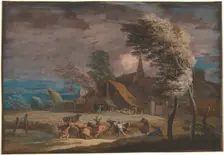 A Stormy Landscape, c. 1725. Creator: Marco Ricci