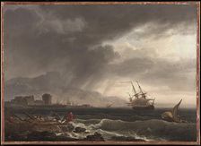 A Stormy Sea, 1748. Creator: Claude-Joseph Vernet