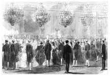 A State Banquet at the Tuileries, 1869. Creator: Unknown