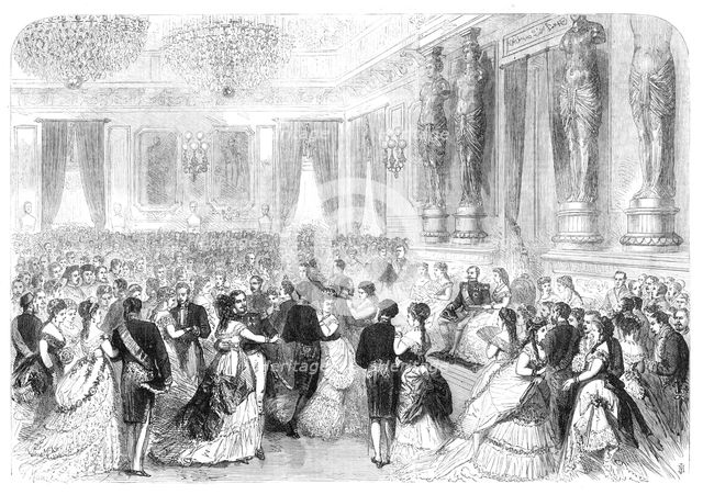 A State Ball at the Tuileries, 1869. Creator: Unknown.
