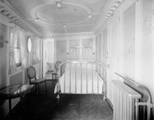A State room, Str. City of Cleveland, [Detroit & Cleveland Navigation Co.], (1908?). Creator: Unknown