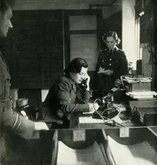 A Station Intelligence Room c1943. Creator: Cecil Beaton