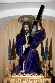 A statue of the Christ, Sao Francisco Church, Evora, Portugal, 2009. Creator: Samuel Magal