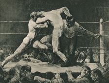 A Stag at Sharkey's 1917. Artist: George Wesley Bellows