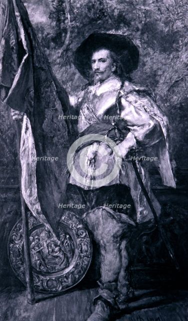 A standard bearer, 1897. Artist: Sir John Gilbert