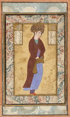 A Standing Youth in a Brown Coat, between c1610 and c1620. Creator: Unknown