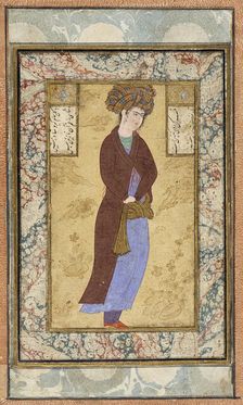 A Standing Youth in a Brown Coat, between c1610 and c1620. Creator: Unknown