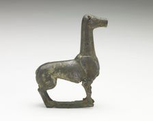 A standing deer, Han dynasty, 206 BCE-220 CE. Creator: Unknown