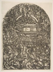 A Star Falls and makes Hell Open, from the Apocalypse.n.d. Creator: Jean Duvet