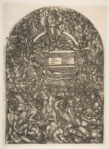 A Star Falls and makes Hell Open, from the Apocalypse.n.d. Creator: Jean Duvet