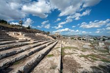 A stepped terrace in Eleusis, Greece. Creator: Samuel Magal