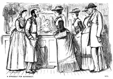 A Struggle for Supremacy 1875 (1891). Artist: George du Maurier